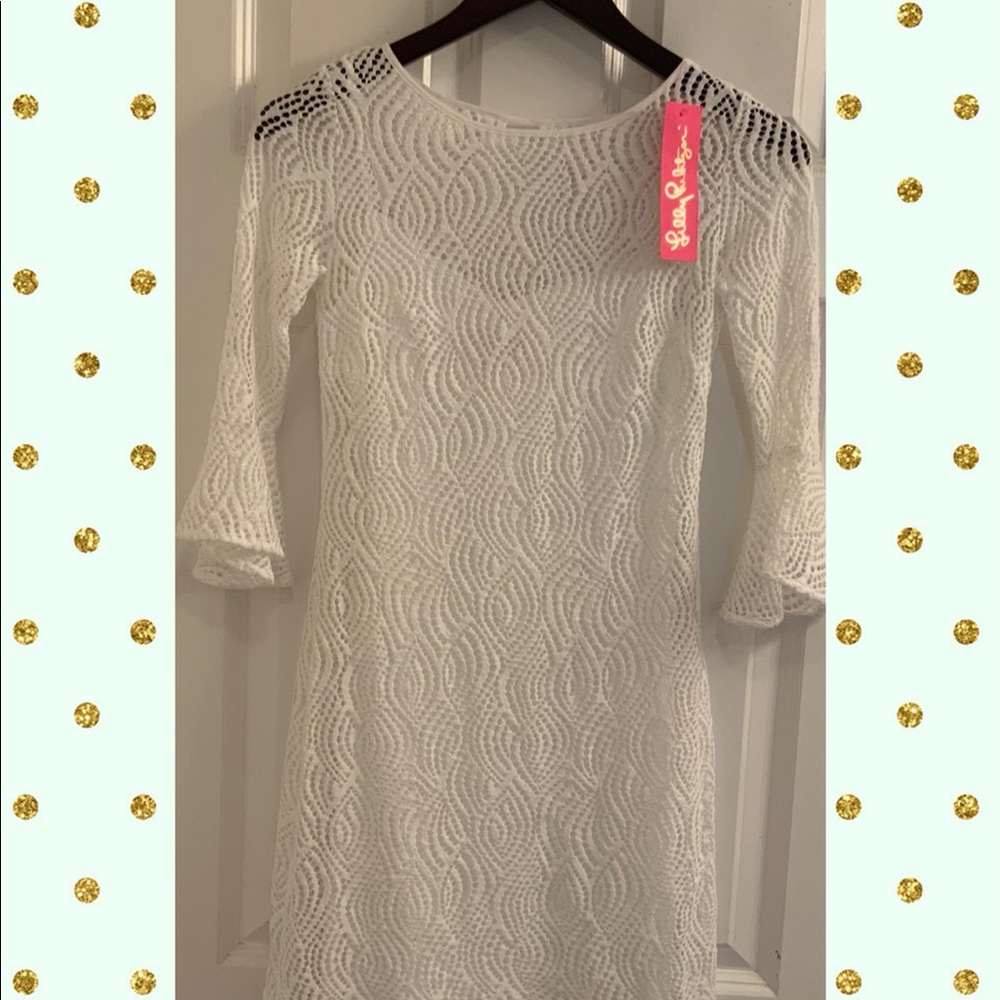 Lilly Pulitzer Fontaine Dress - NWT - XXS White